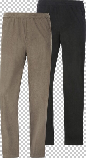 Doppelpack Cordhose HELSTAD schwarz beige