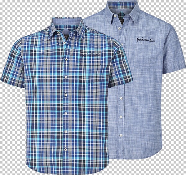 Doppelpack Hemd DANKWARD blau