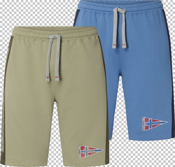 Doppelpack Jogginghose HARAL blau oliv