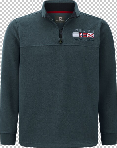 Fleece-Sweatshirt SIETSE petrol