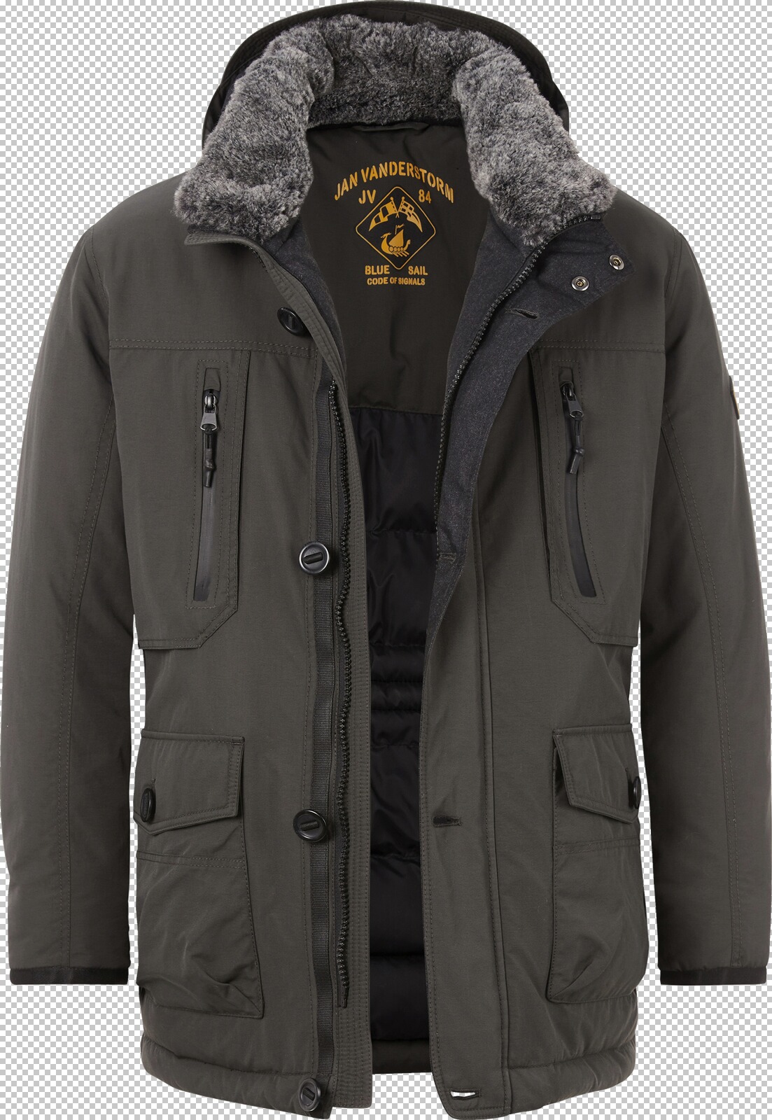 Jan Vanderstorm Funktionsjacke BOTULFR oliv