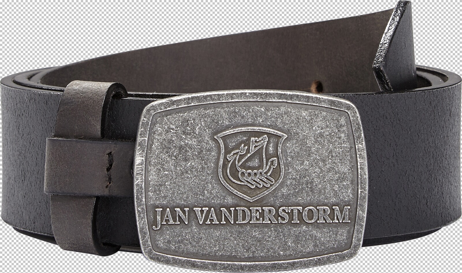 Jan Vanderstorm Gürtel SIDAR schwarz