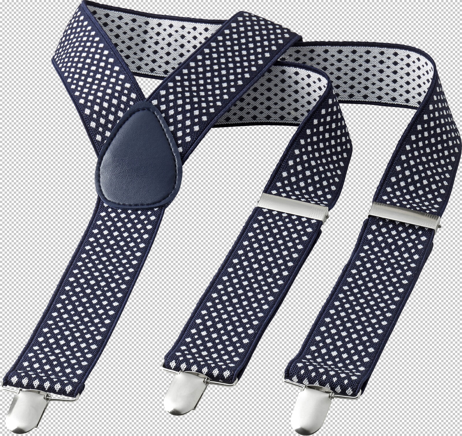 Jan Vanderstorm Hosenträger IBERT dunkelblau