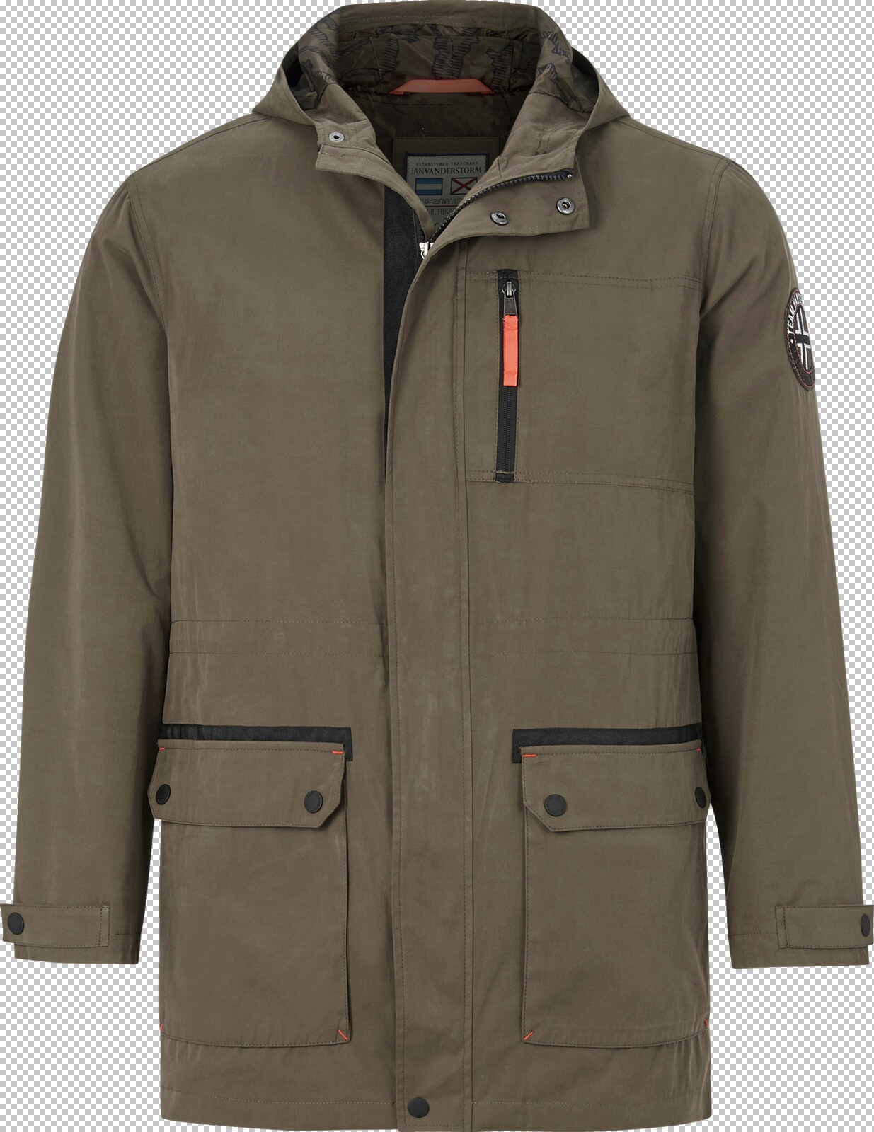 Jan Vanderstorm Jacke WENDELIN oliv