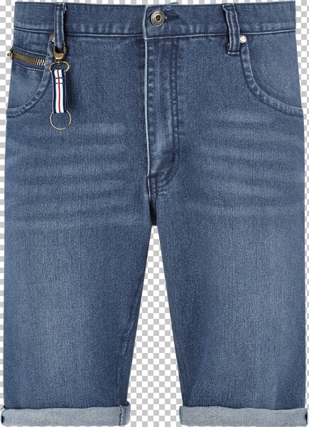 Jeansbermuda DITMANN blau