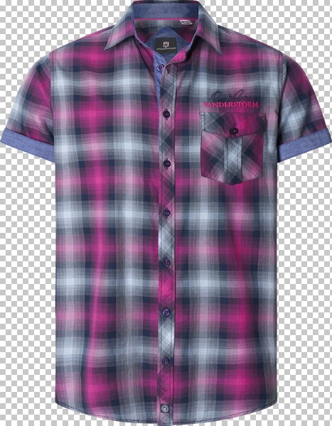 Kurzarmhemd HILSING pink