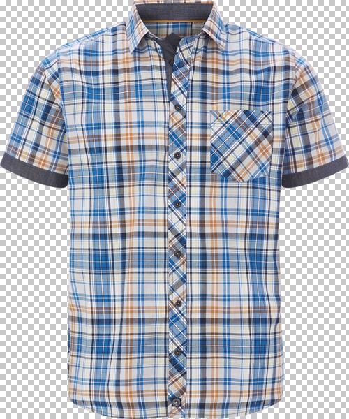 Kurzarmhemd WIKTHOR blau
