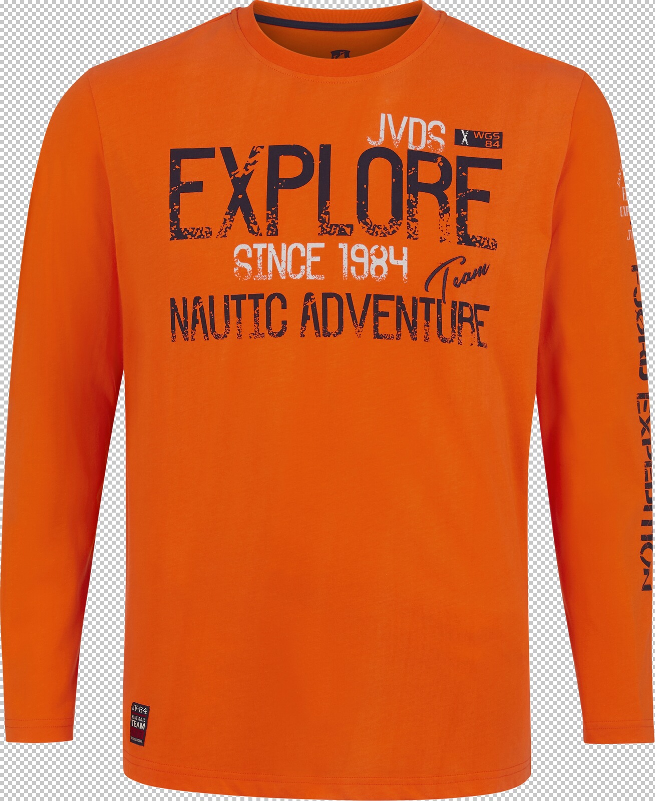 Jan Vanderstorm Langarmshirt ELION orange