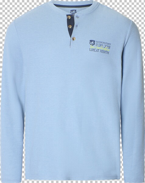 Langarmshirt IVOR blau