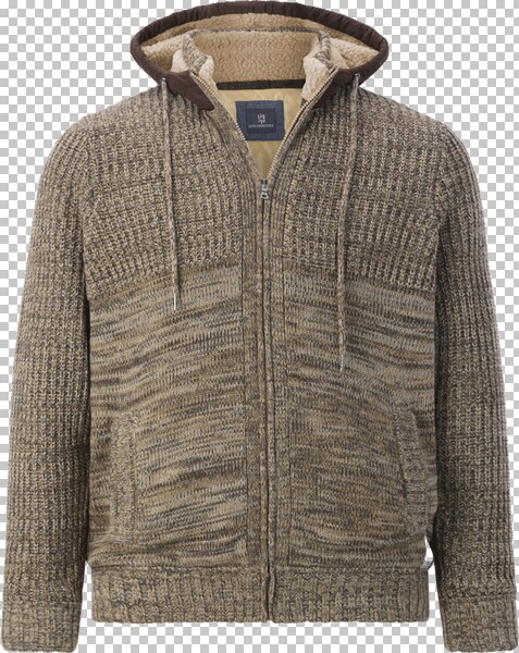 Outdoor Strickjacke INGLAND braun