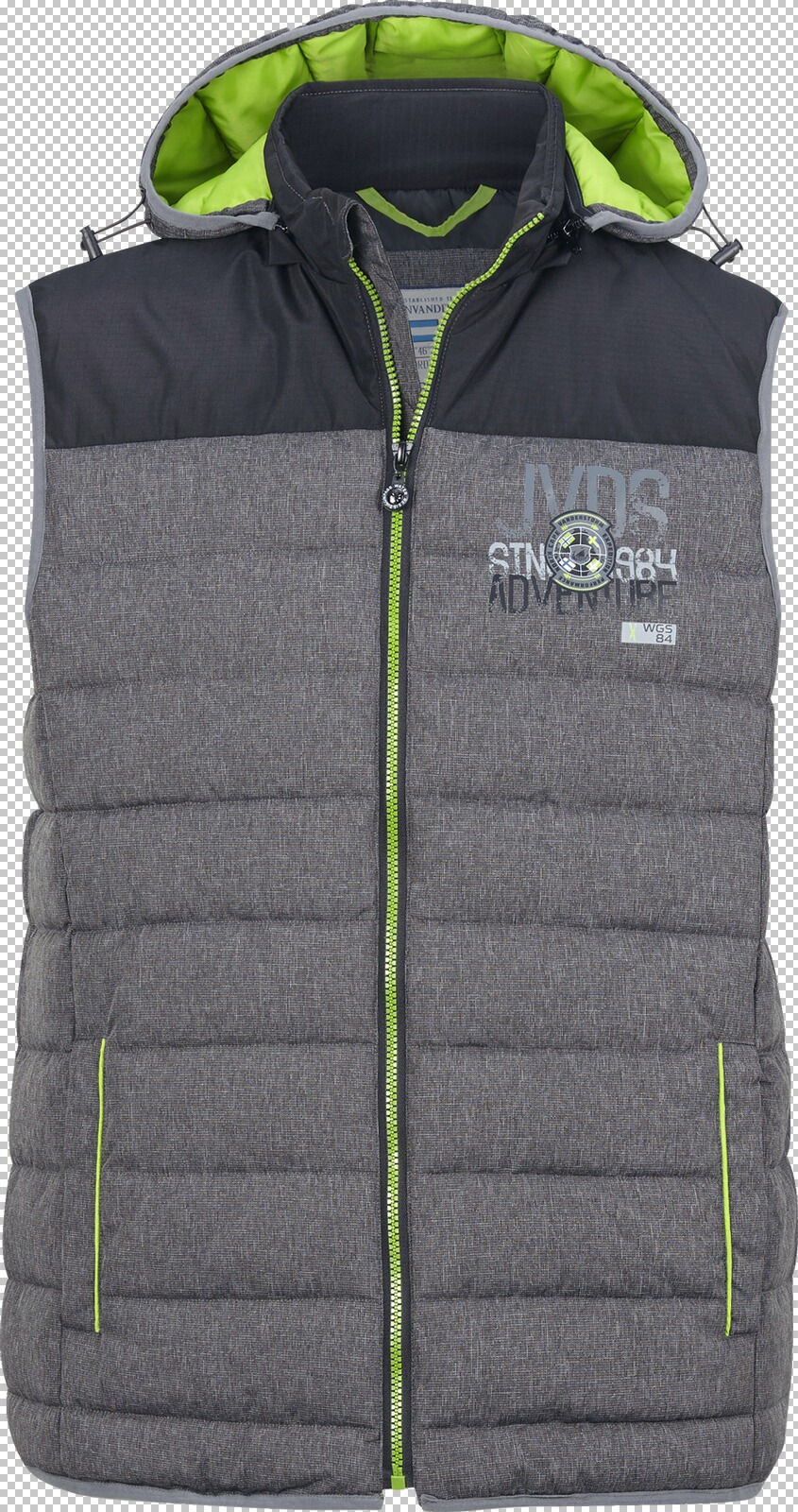 Jan Vanderstorm Outdoorweste ILKKA grau melange