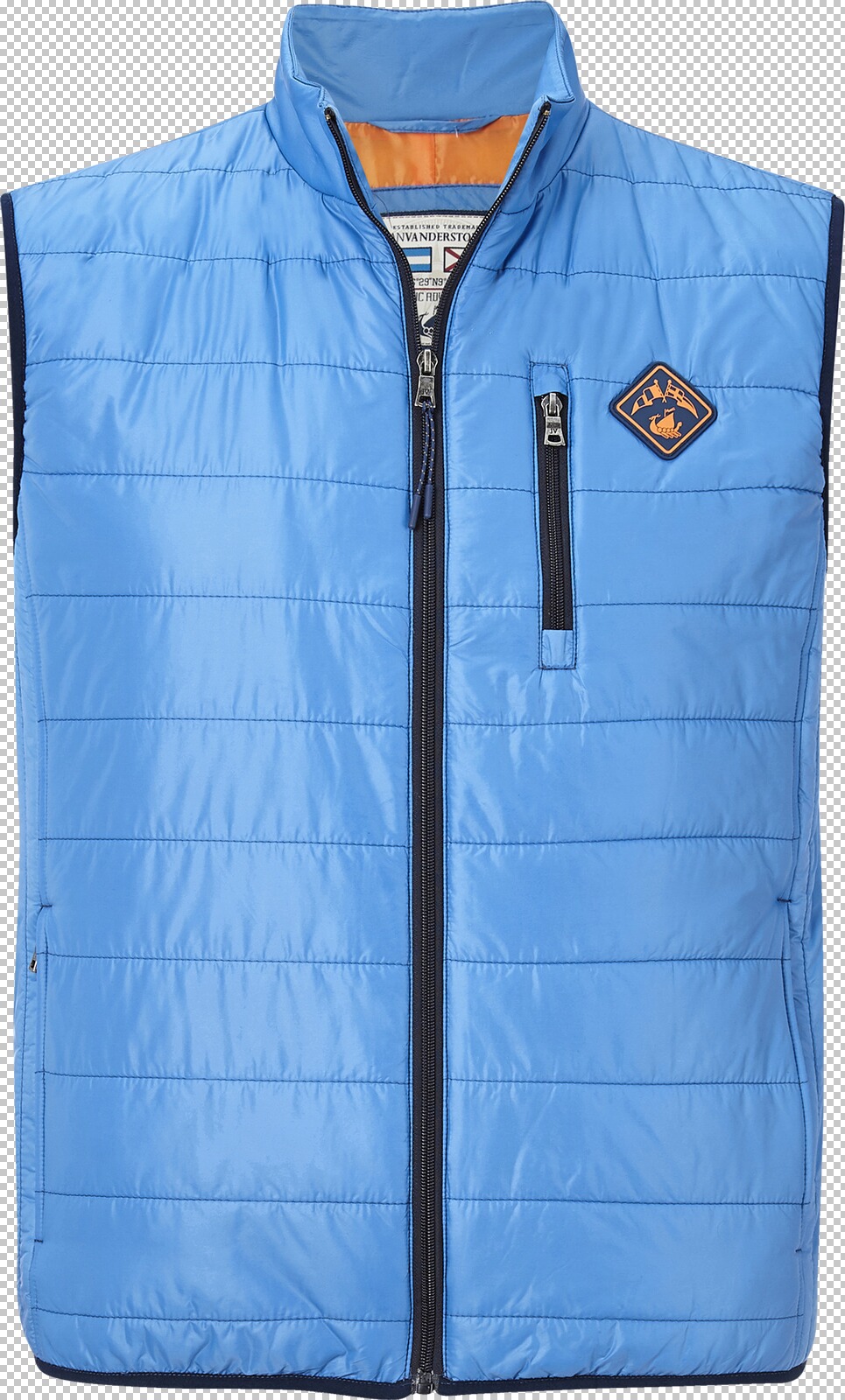 Jan Vanderstorm Outdoorweste MATTIS blau