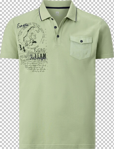 Poloshirt FJODOR hellgrün