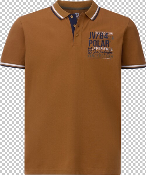 Poloshirt FRETU dunkelorange