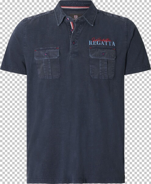 Poloshirt HRANE dunkelblau