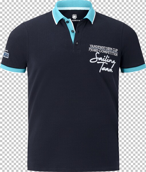 Poloshirt IWAR dunkelblau blau
