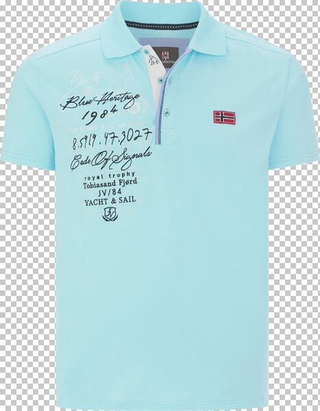 Poloshirt JANO türkis