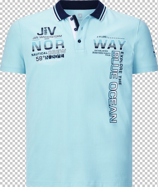 Poloshirt JERKER türkis