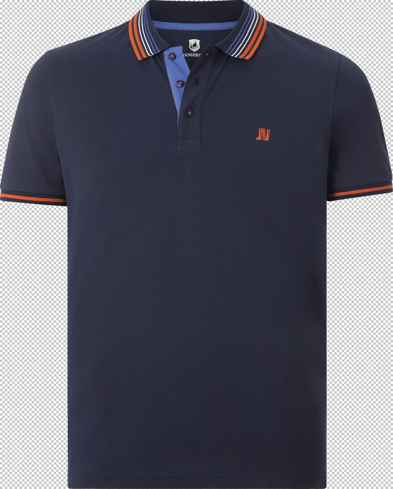 Jan Vanderstorm Poloshirt VOLKBERT dunkelblau