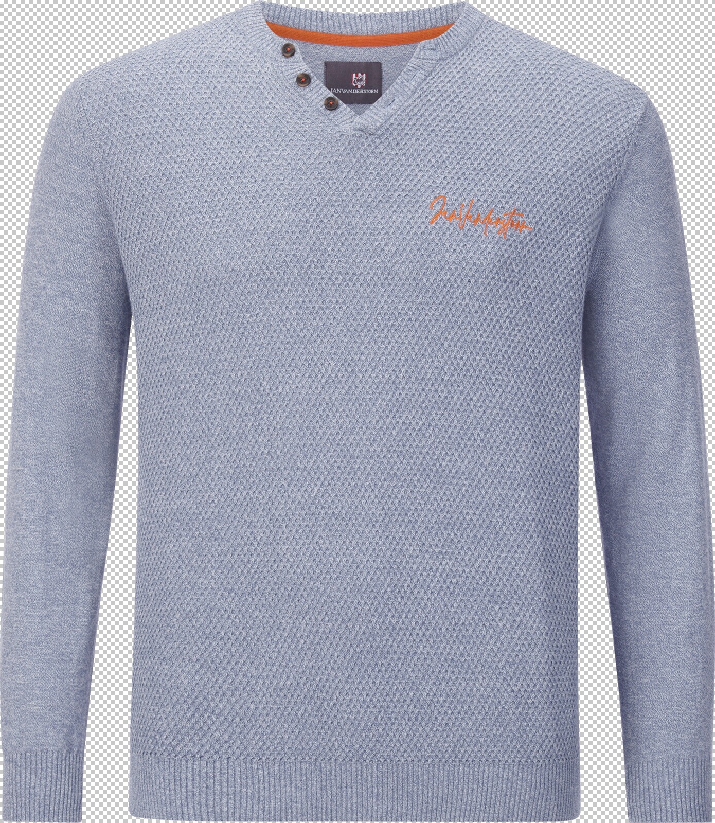 Jan Vanderstorm Pullover HAGBARD hellblau Fabrik Onlineshop