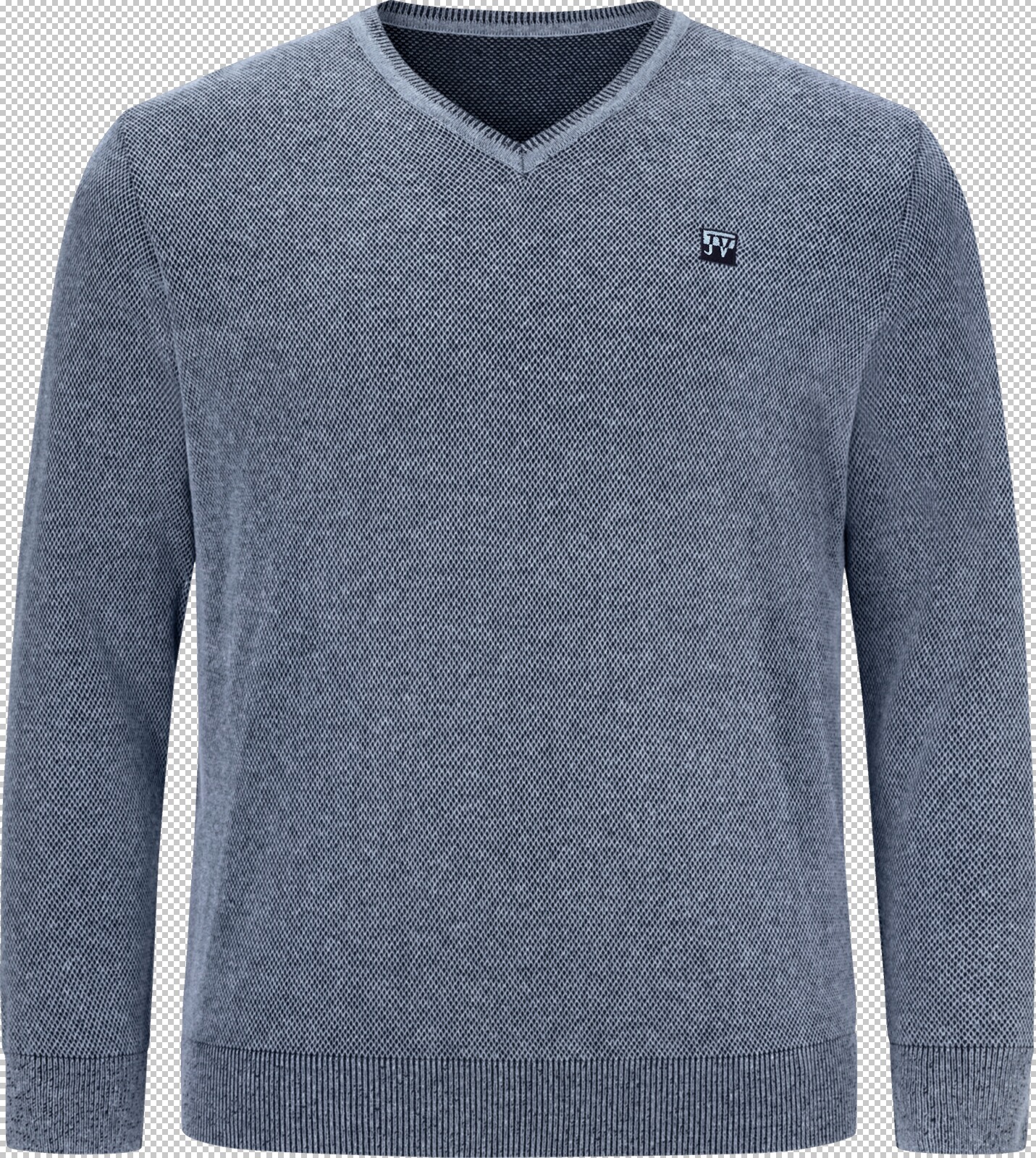 Jan Vanderstorm Pullover KEIMO blau melange