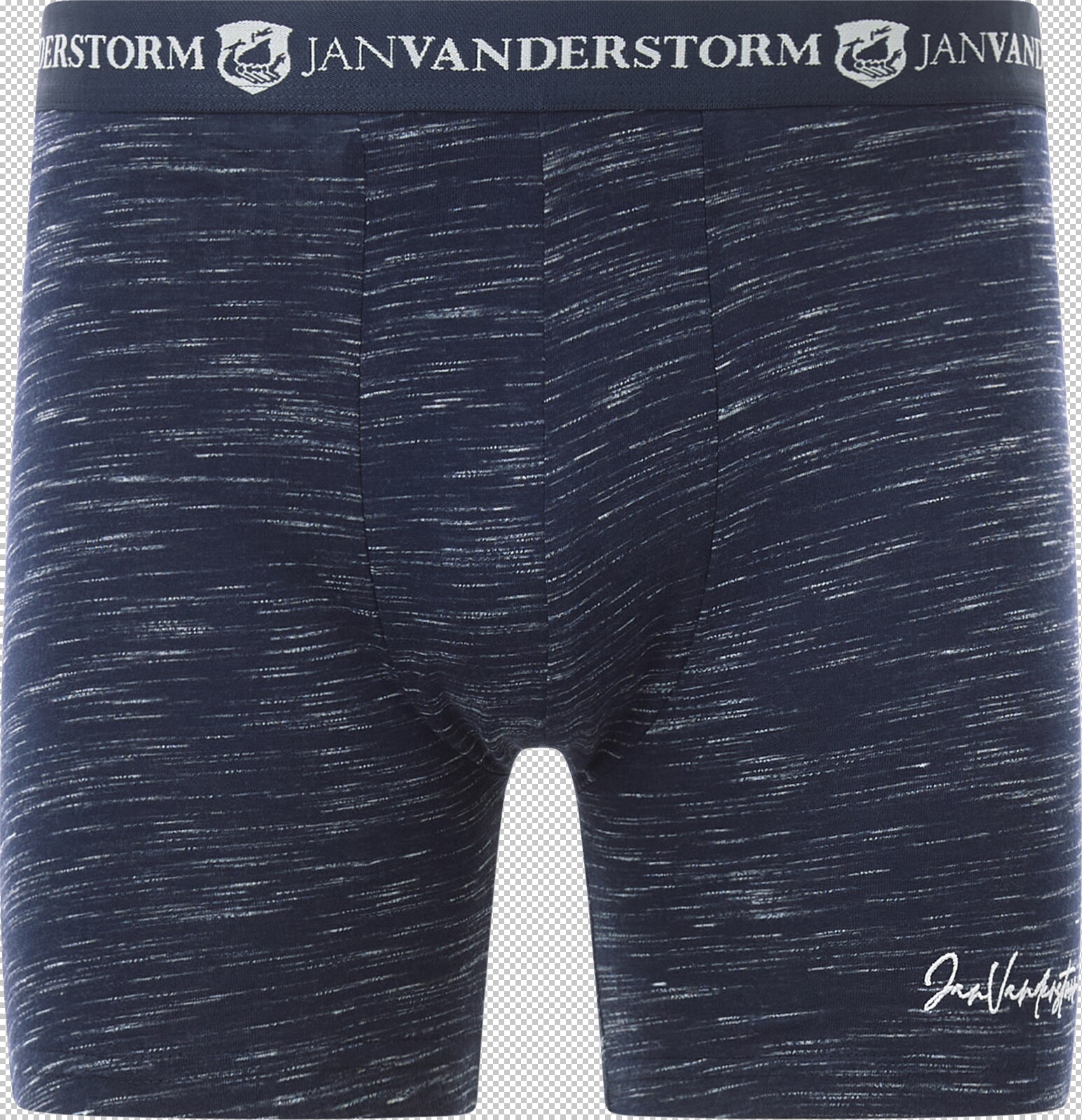 Jan Vanderstorm Retroshort LIFDUR dunkelblau