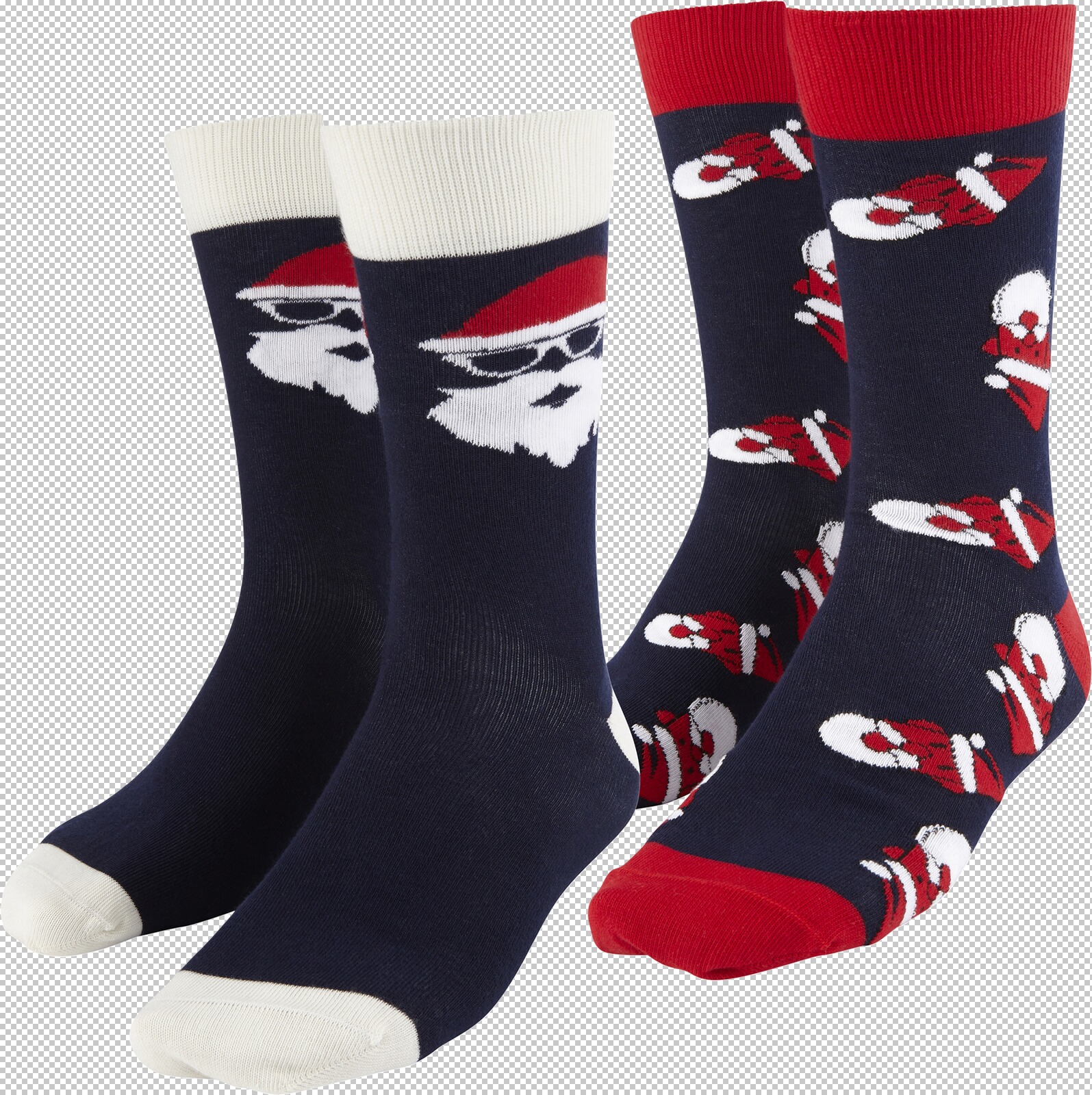 Jan Vanderstorm Socken 2er Pack SIEBELT dunkelblau