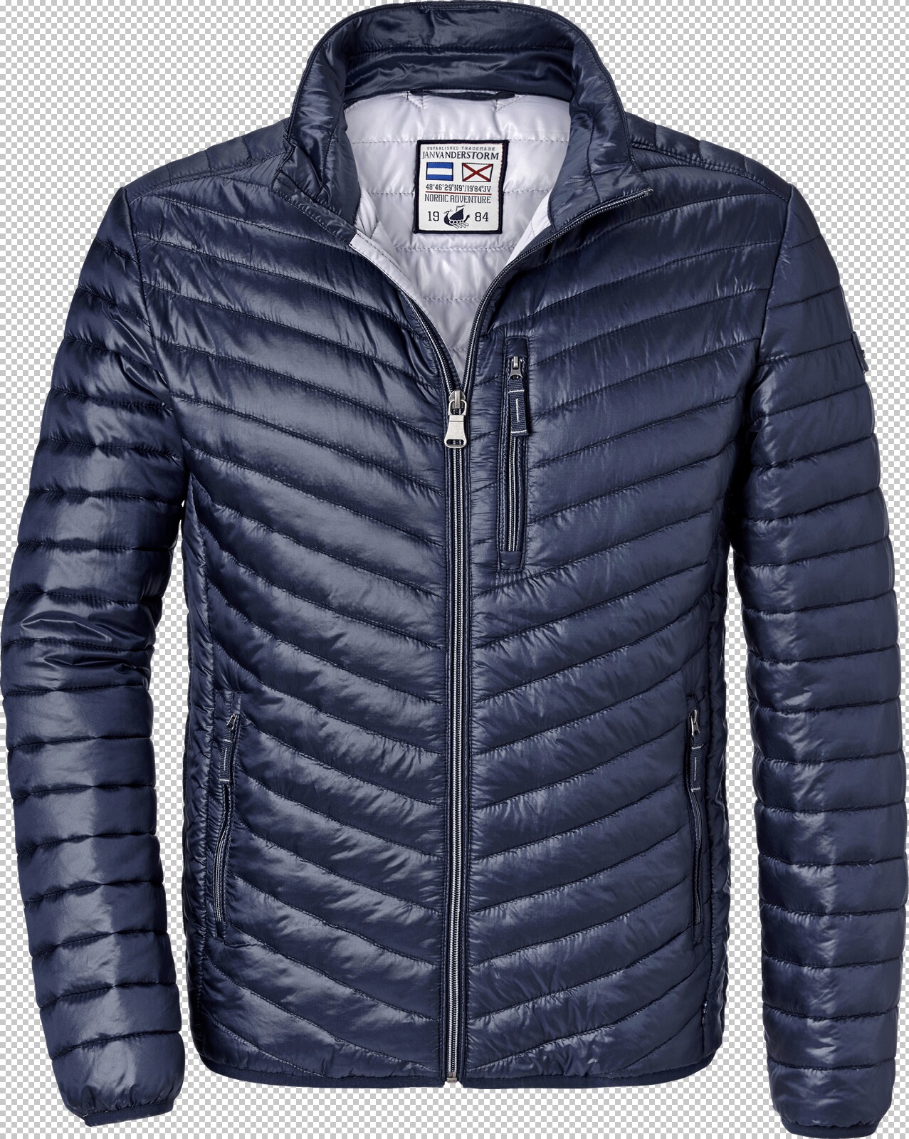 Jan Vanderstorm Steppjacke DANKRAD blau