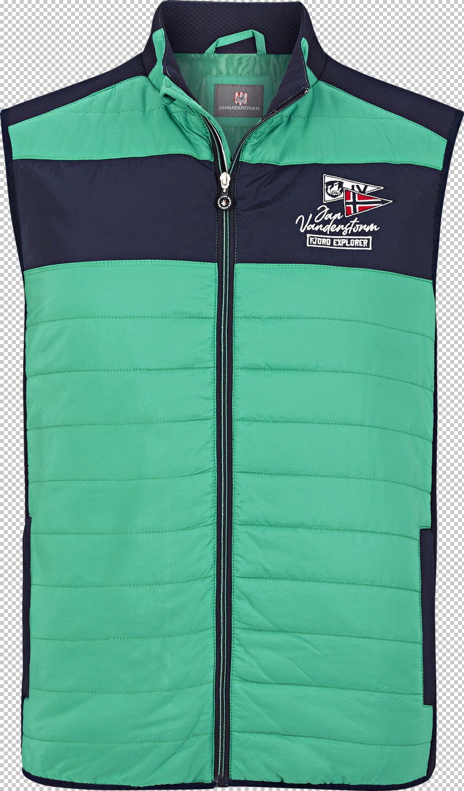 Jan Vanderstorm Steppweste RATMAR grün