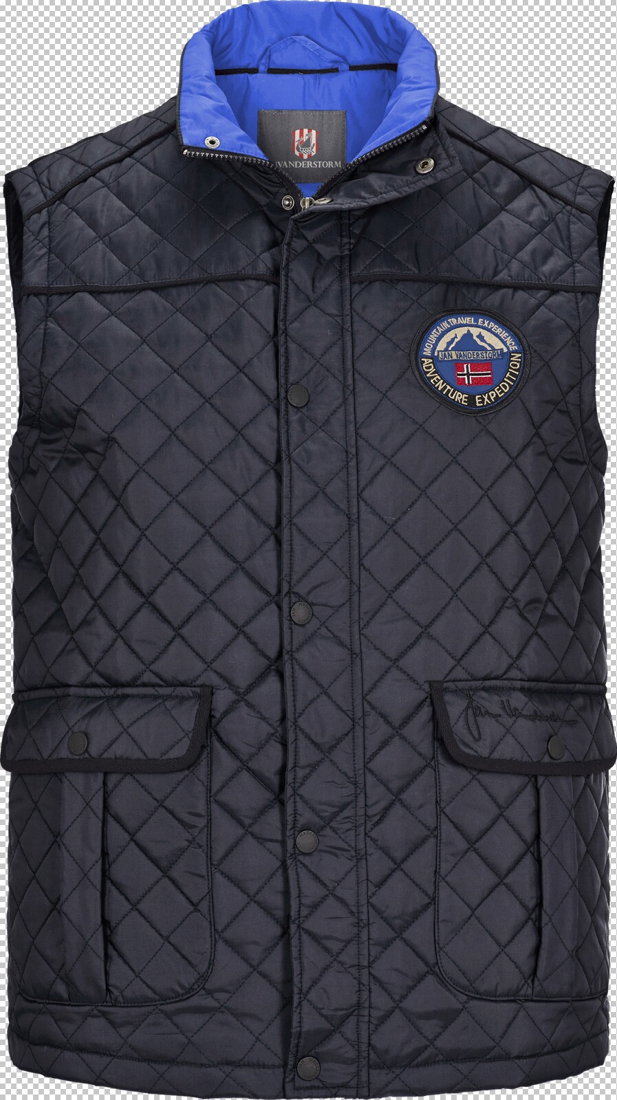 Jan Vanderstorm Steppweste RODEWIN blau