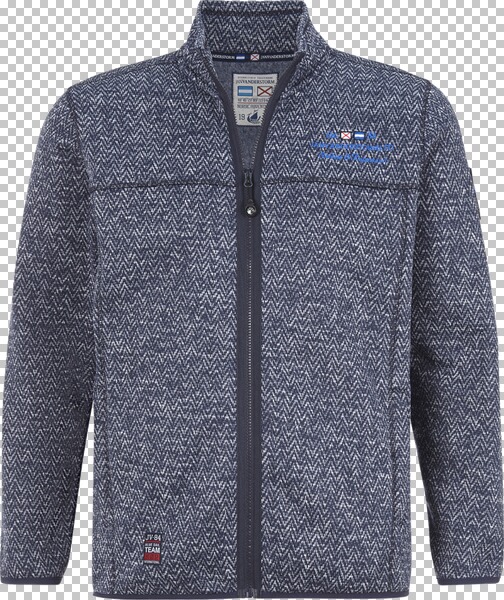 Strickfleecejacke KOLMUND dunkelblau