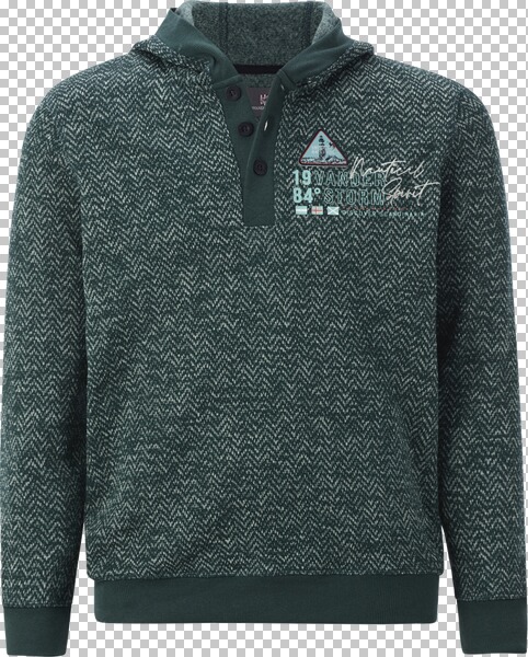 Strickfleeceshirt HARGARD petrol