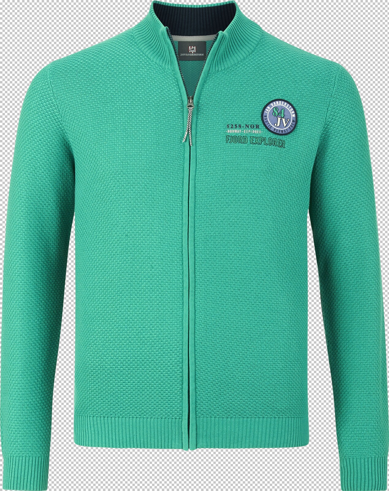 Jan Vanderstorm Strickjacke GAUT grün