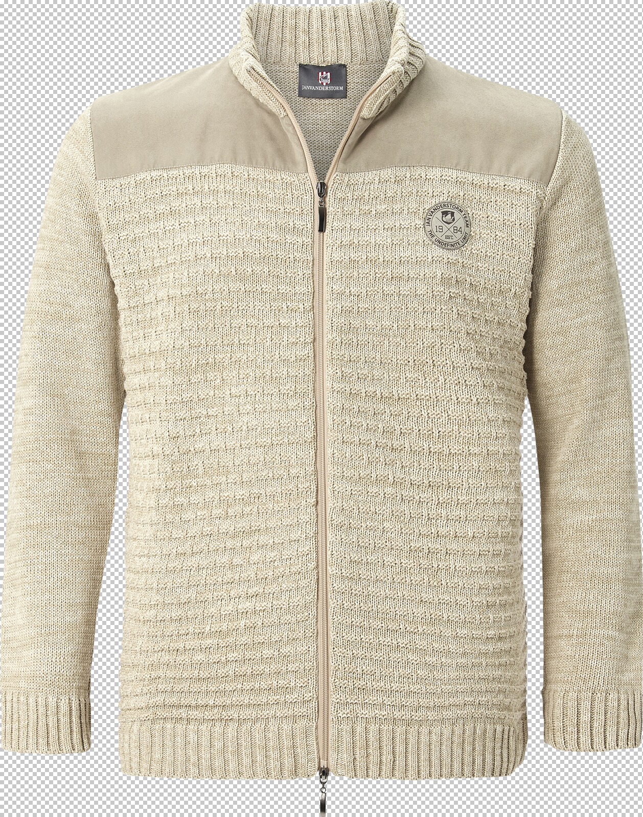 Jan Vanderstorm Strickjacke GYLFE beige