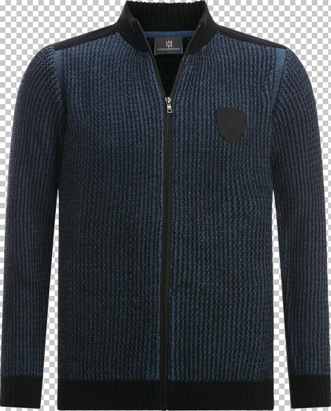 Strickjacke HALSTEN blau