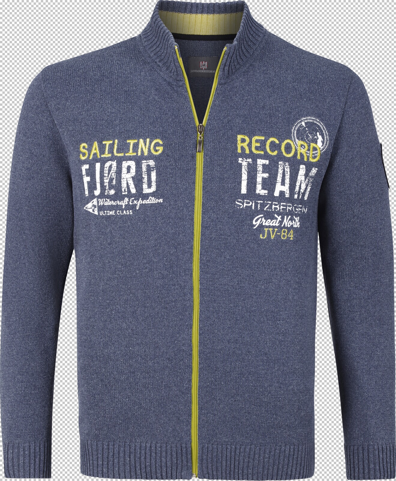 Jan Vanderstorm Strickjacke SVEND blau