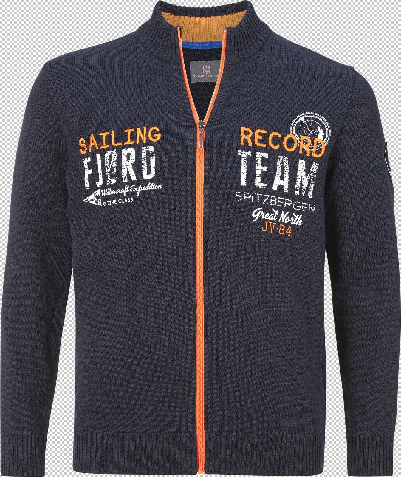 Jan Vanderstorm Strickjacke SVEND dunkelblau