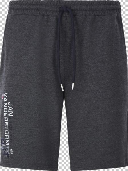 Sweatbermuda PERMARSEN dunkelgrau