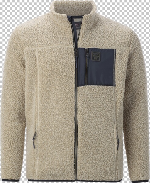 Sweatjacke HELSKOG beige