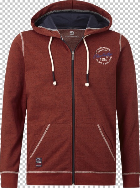 Sweatjacke JOKORA rot