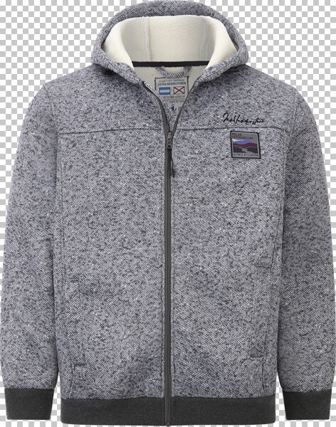 Sweatjacke MIKRIKSON grau