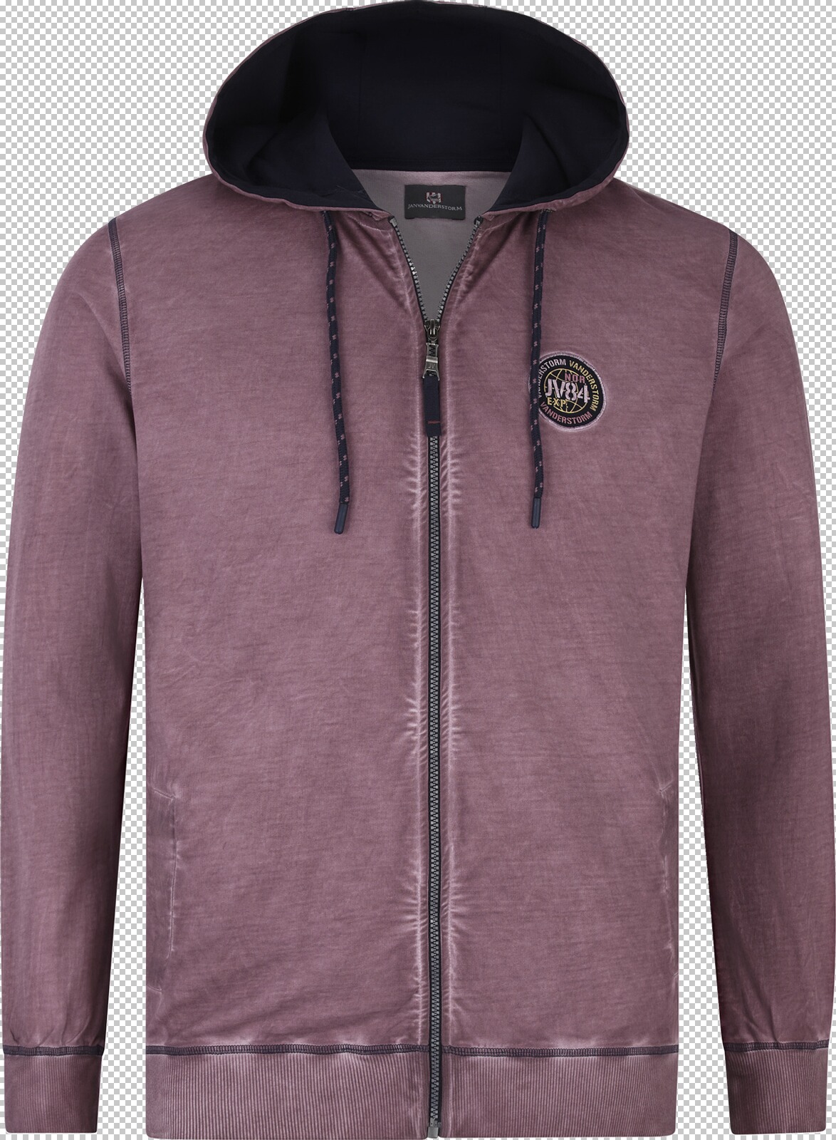 Jan Vanderstorm Sweatjacke PERKELMAN helllila