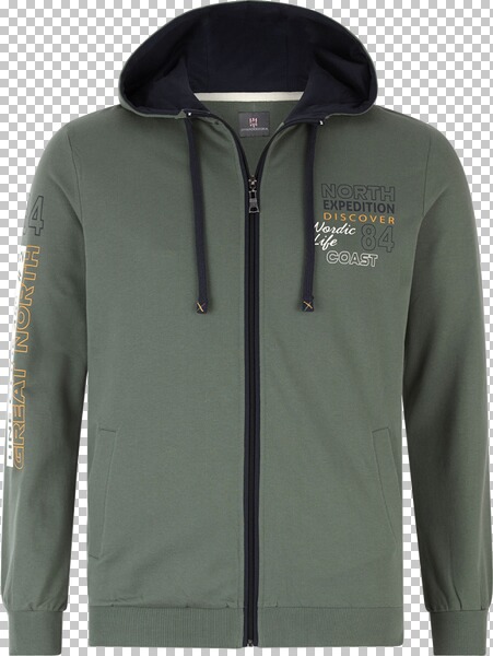 Sweatjacke RODERICH oliv