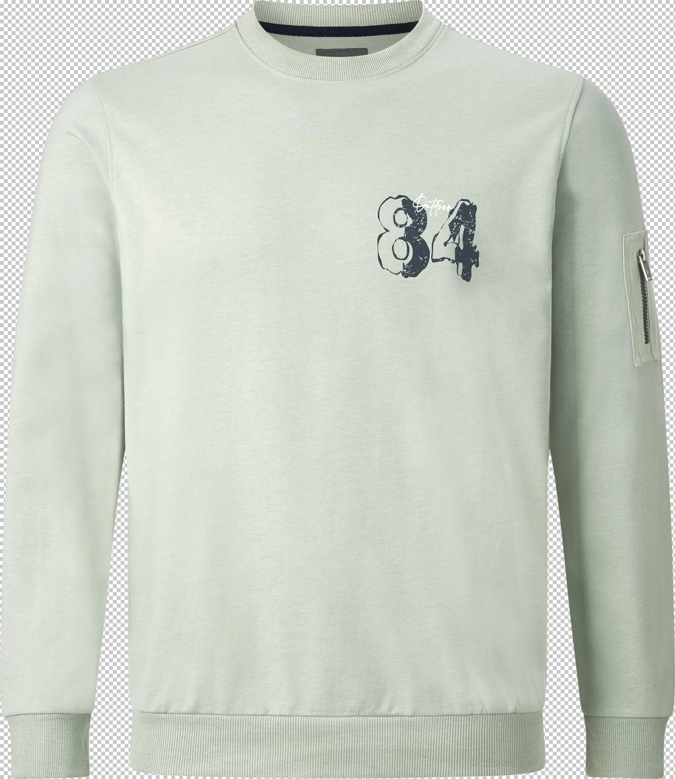 Jan Vanderstorm Sweatshirt ALFI hellgrün