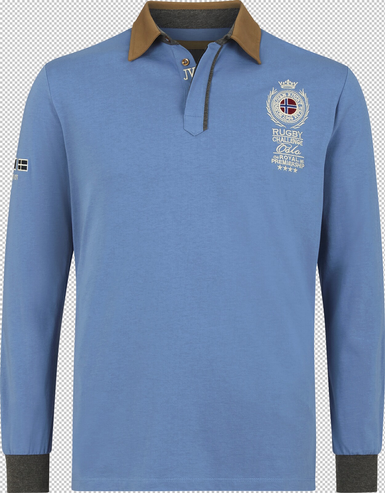 Jan Vanderstorm Sweatshirt JAARNE hellblau