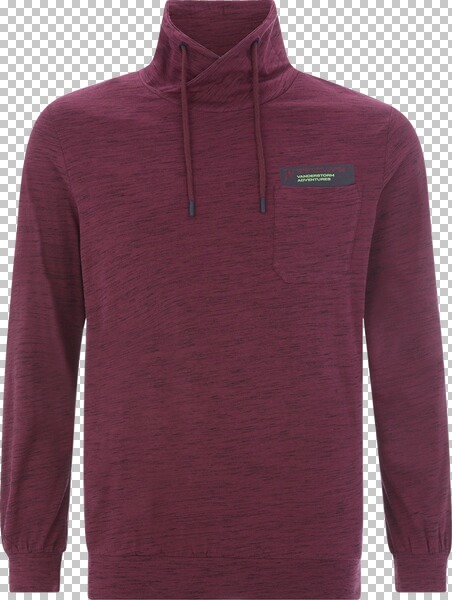 Sweatshirt KERVIK dunkelrot