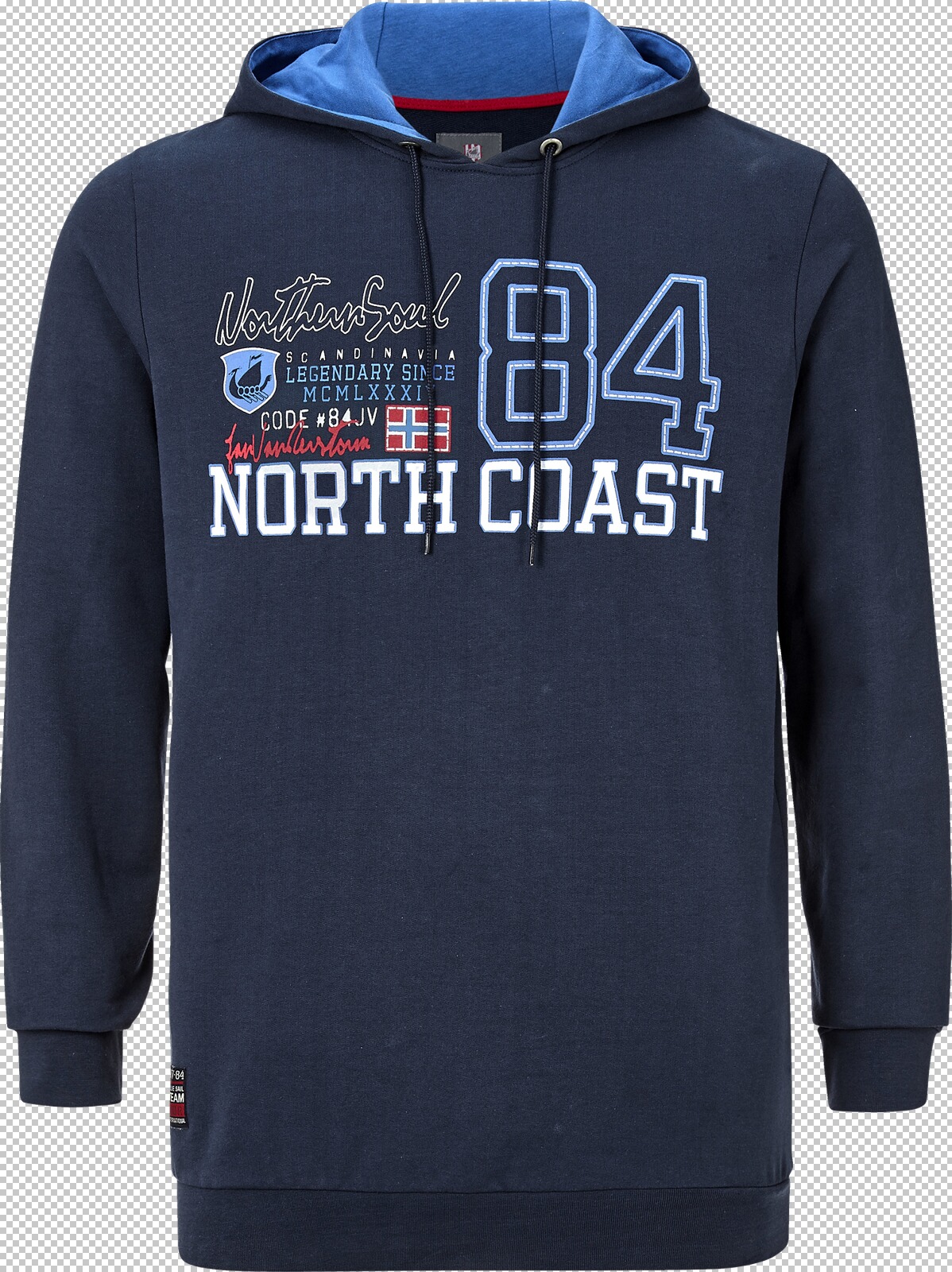 Jan Vanderstorm Sweatshirt NICKLAS dunkelblau