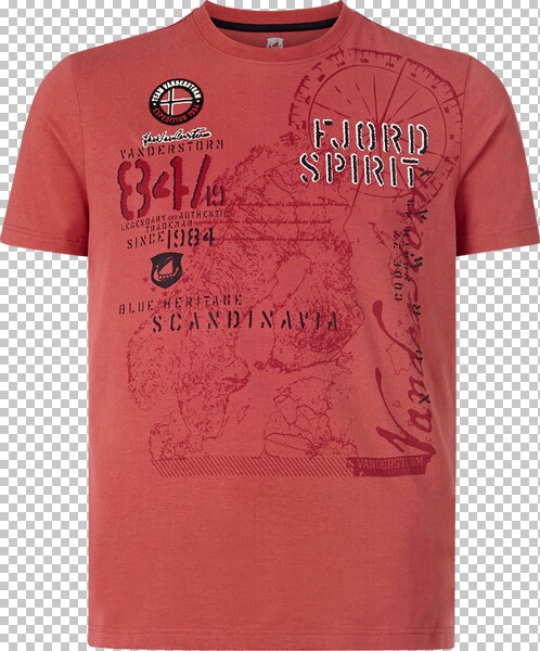 T-Shirt DOMINIK rot