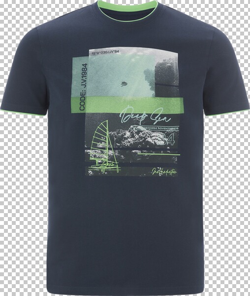 T-Shirt HAKEJAN dunkelblau