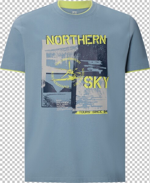 T-Shirt HENTUR blau
